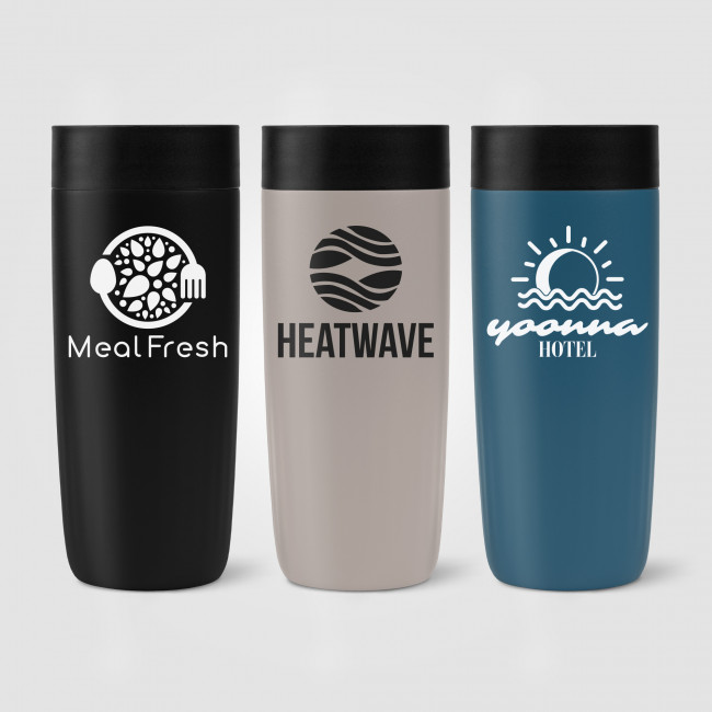 Custom Printed Majesty Recycled Stainless Steel Tumbler 385ml - Image 3