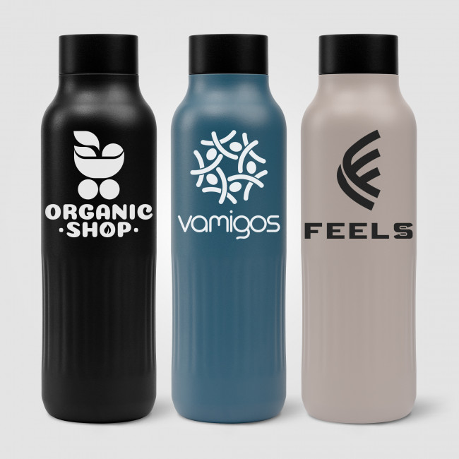 Custom Printed Majesty Recycled Stainless Steel Bottle 590ml - Image 2