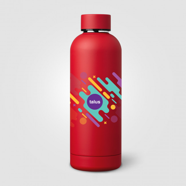 Custom Printed Astrid Recycled Stainless Steel Double Wall Bottle 530ml - Image 7