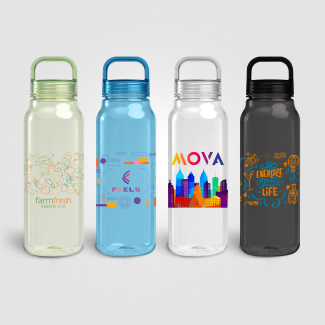 Custom Printed Sweden 945ml RPET Bottle - Image 1