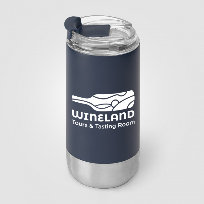 Custom Printed Glacier 475ml Double-Wall Recycled Stainless Steel Tumbler - Image 4