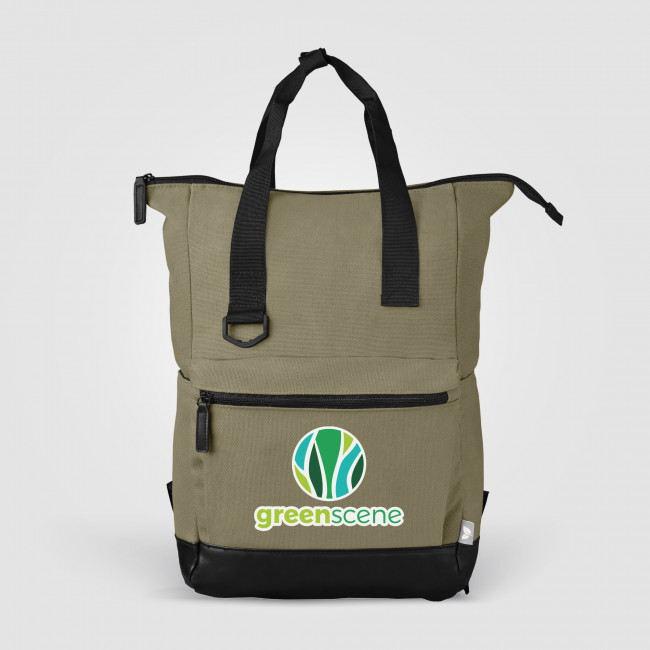 Custom Printed Odyssey Pack Recycled Cotton Canvas Tote Bag 17L - Image 4