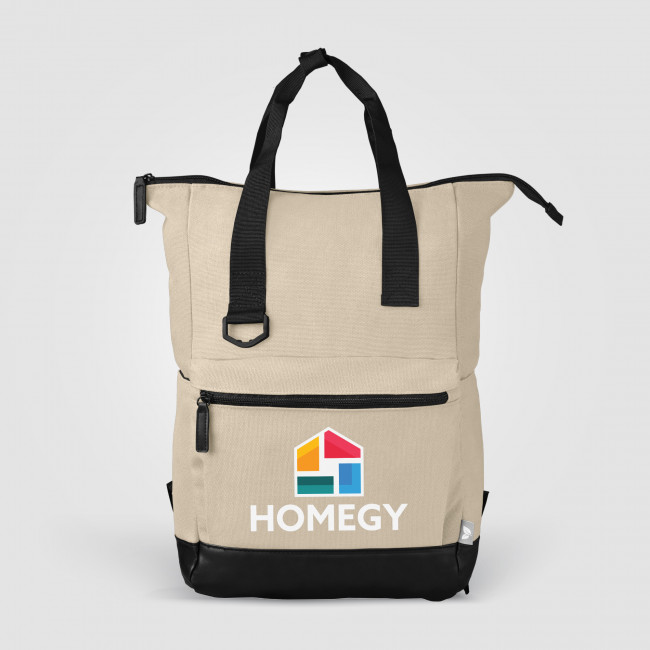 Custom Printed Odyssey Pack Recycled Cotton Canvas Tote Bag 17L - Image 5