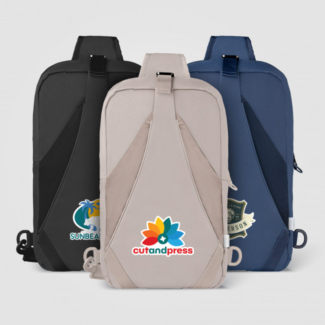 Custom Printed Coastal Threads™ Repreve® Dual Carry Sling Bag 9L - Image 1