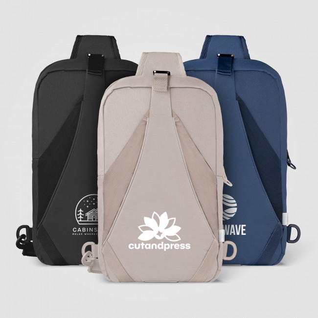 Custom Printed Coastal Threads™ Repreve® Dual Carry Sling Bag 9L - Image 2