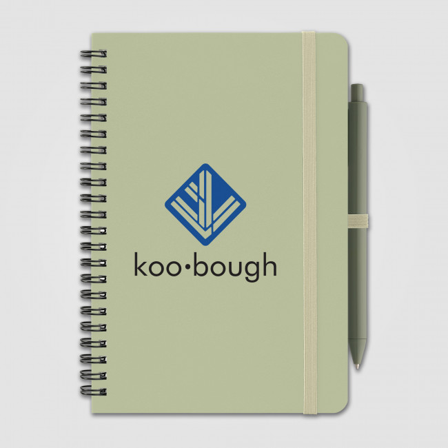 Custom Printed Höga Repreve® Spiral Jotter Notepad A5 - Image 5