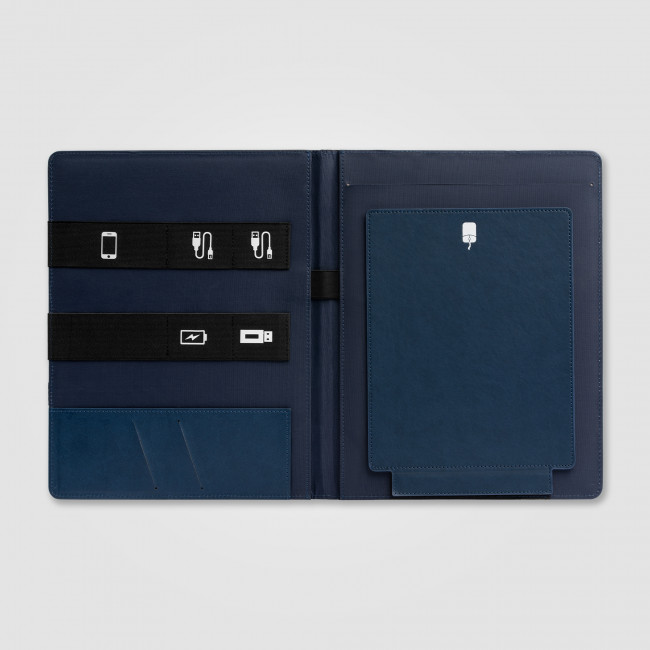 Custom Printed Coastal Threads™ Repreve® Tech Organiser Padfolio A4 - Image 2