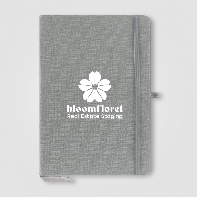 Custom Printed Recycled Cotton Notebook - Image 2