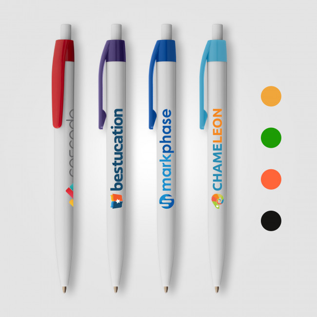 Custom Printed ColourFlow Recycled Plastic Pen - Image 1