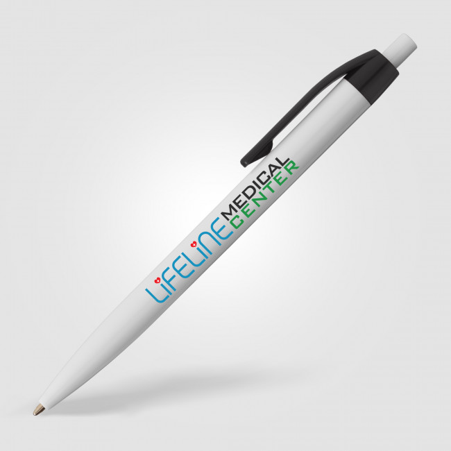 Custom Printed ColourFlow Recycled Plastic Pen - Image 3