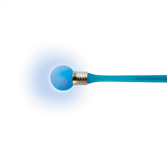 Custom Printed Ball pen with light bulb - Image 1