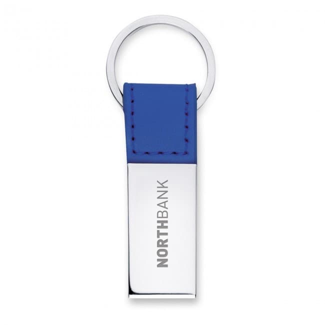 Custom Printed PU & Metal Keyring - Image 3