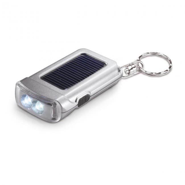 Custom Printed Solar Powered Torch Keyring