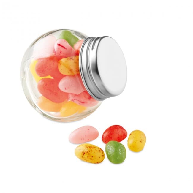 Custom Printed Glass Jar With Jelly Beans - Image 3