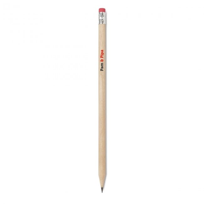 Custom Printed Pencil with eraser - Image 10