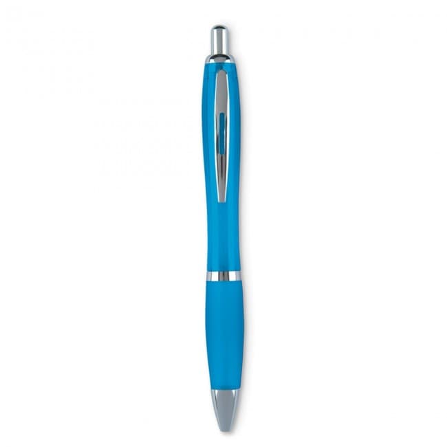 Custom Printed Riocolor Ballpen In Blue Ink - Image 1