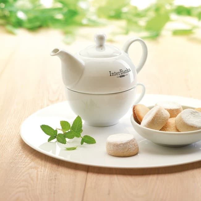 Branded Teapot And cup Set 400ml - Image 9