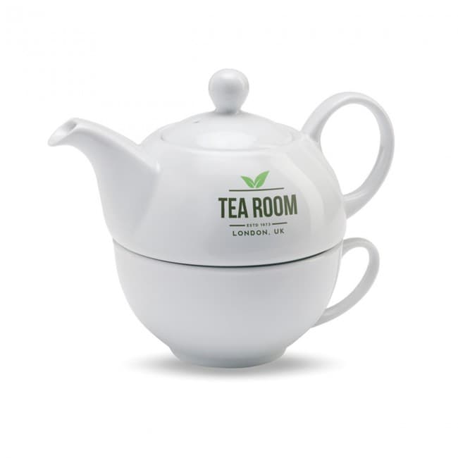 Branded Teapot And cup Set 400ml - Image 5