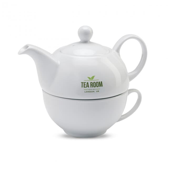 Branded Teapot And cup Set 400ml - Image 3