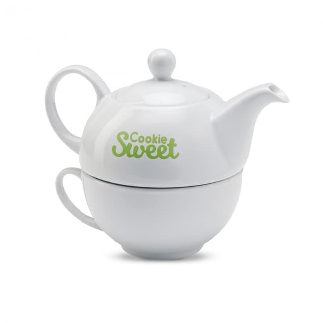 Branded Teapot And cup Set 400ml - Image 1