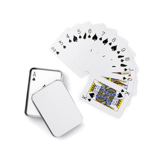 Custom Printed Playing Cards In Tin Box - Image 9