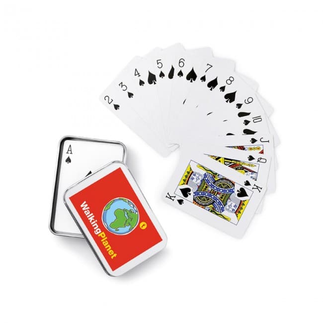 Custom Printed Playing Cards In Tin Box - Image 4