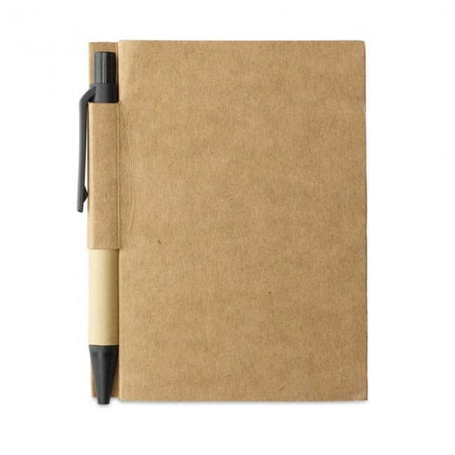 Custom Printed Recycled Notebook With Pen - Image 5