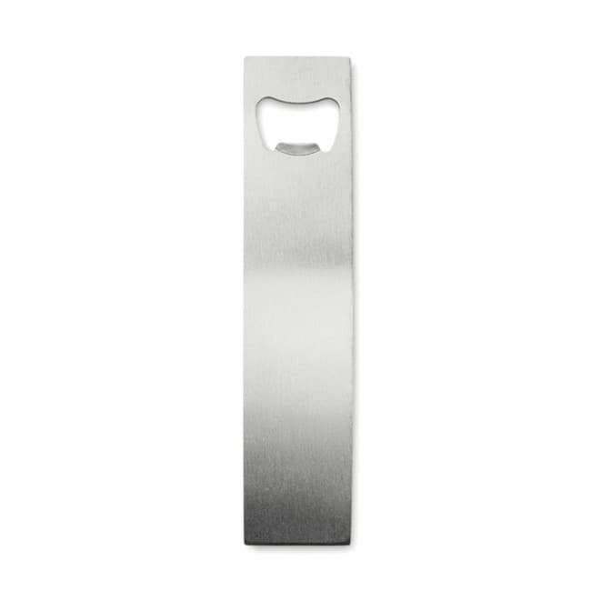 Custom Printed Stainless Steel Bottle Opener - Image 1