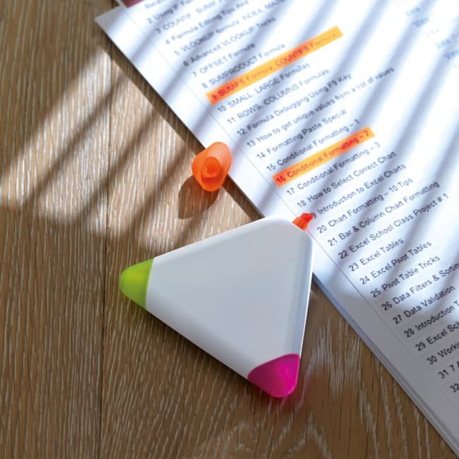 Branded Triangular Highlighter - Image 6