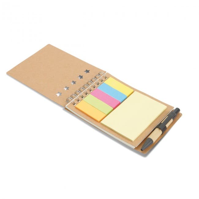 Custom Printed Notepad With Pen & Memo Pad - Image 1