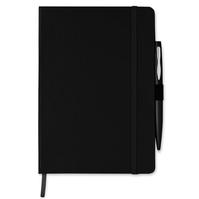 Custom Printed A5 Notebook With Pen 72 Lined - Image 9