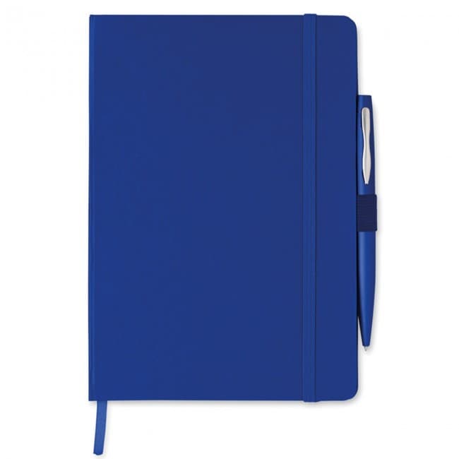 Custom Printed A5 Notebook With Pen 72 Lined - Image 6