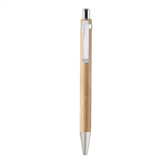 Custom Printed Bamboo Pen & Pencil Set - Image 6