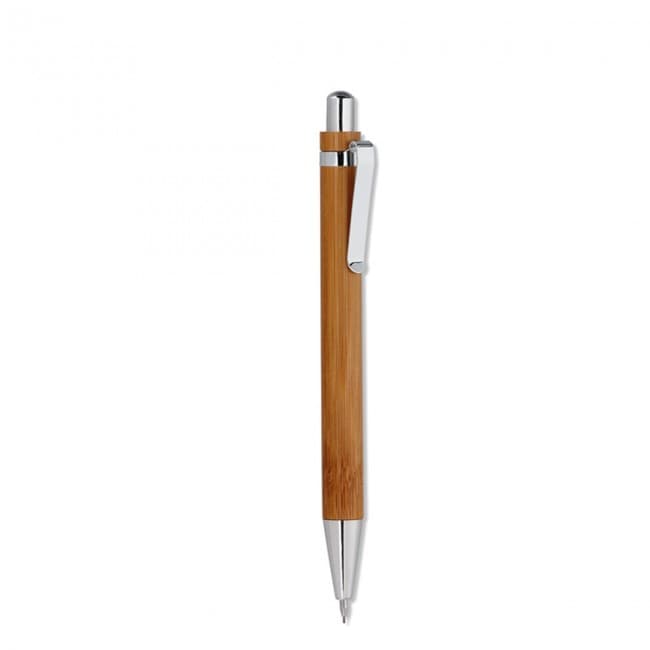 Custom Printed Bamboo Pen & Pencil Set - Image 8