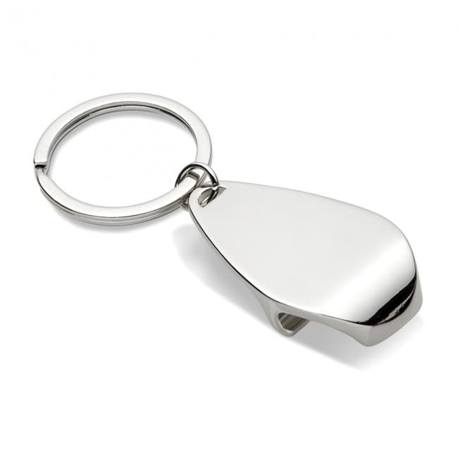 Custom Printed Metal Bottle Opener Keyring - Image 2