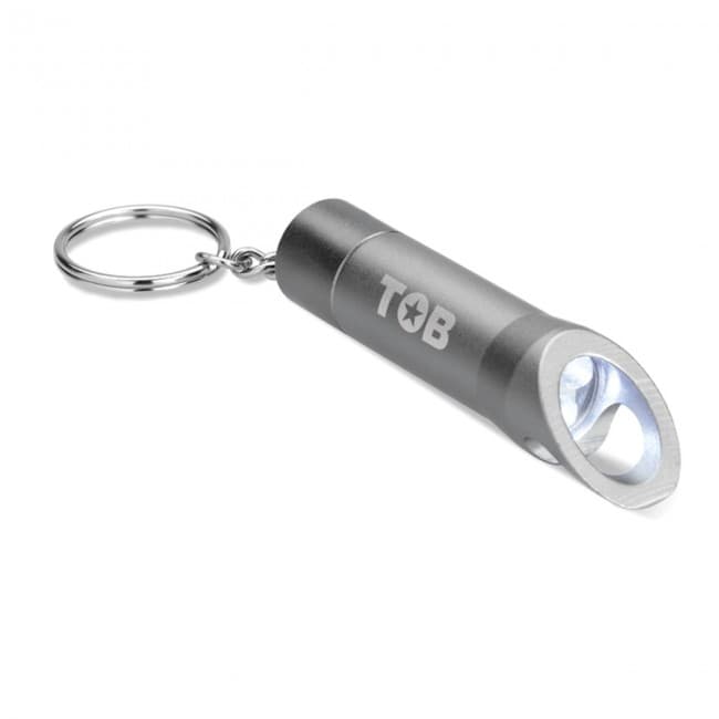 Custom Printed Metal Torch Keyring - Image 3