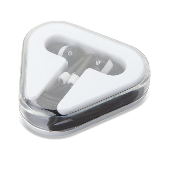 Custom Printed Earphones In PS Case - Image 12