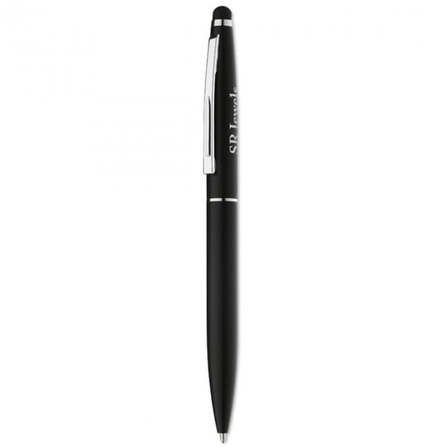 Custom Printed Twist Type Pen With Stylus Top - Image 7