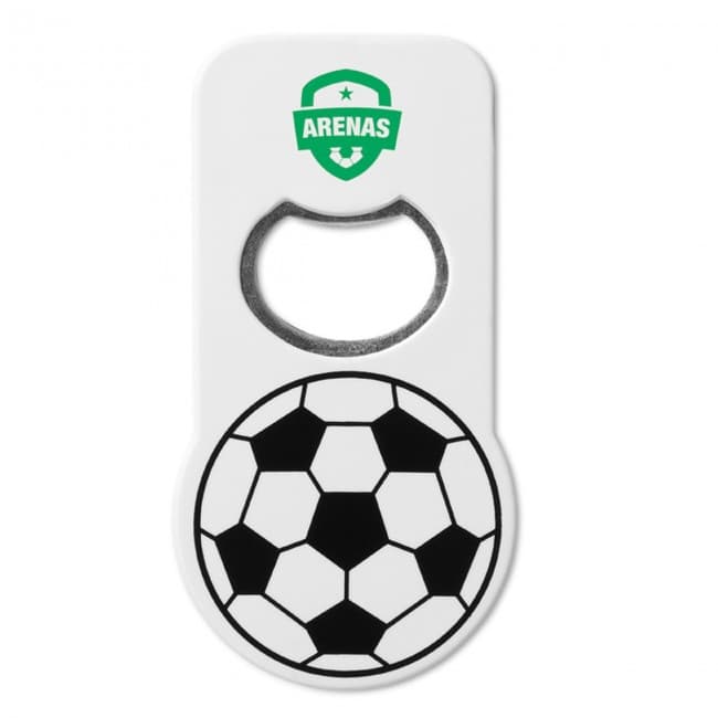 Custom Printed Football opener with magnet - Image 1