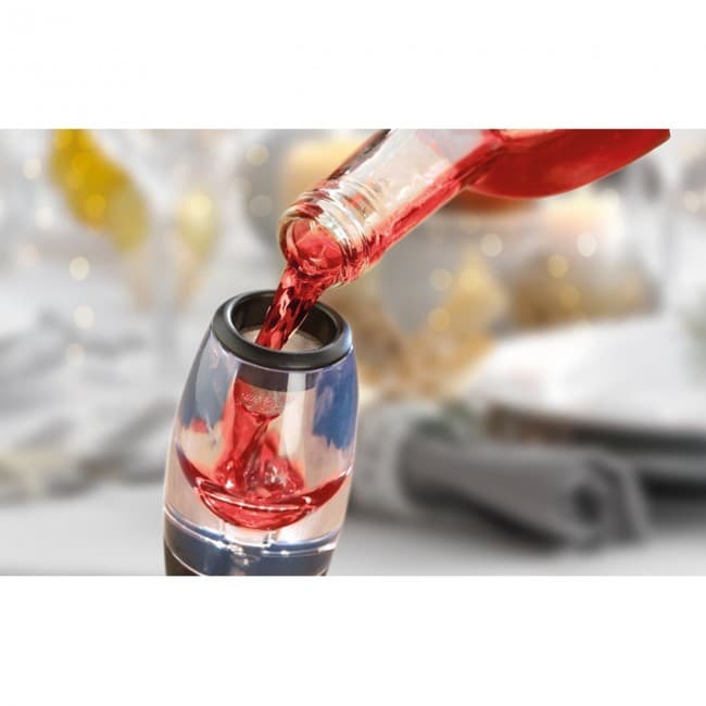 Custom Printed Wine decanter with holder - Image 3