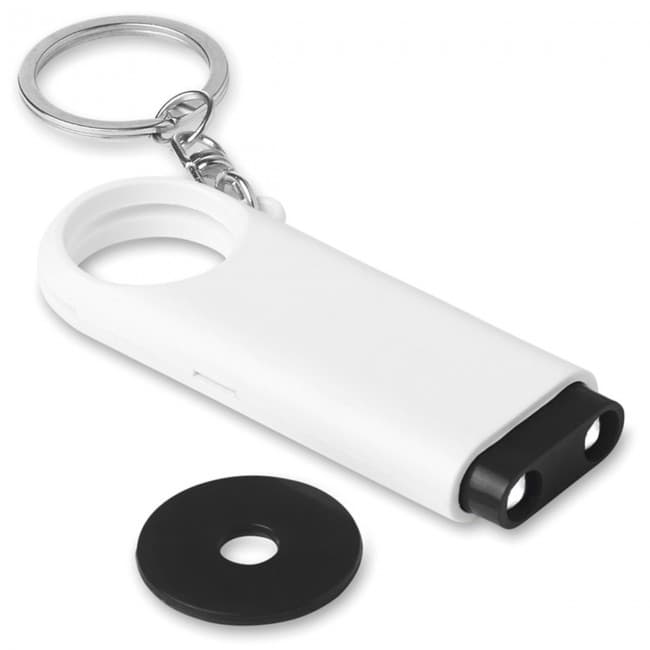 Custom Printed Key ring torch with token - Image 10