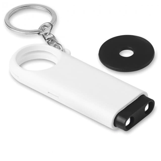 Custom Printed Key ring torch with token - Image 9