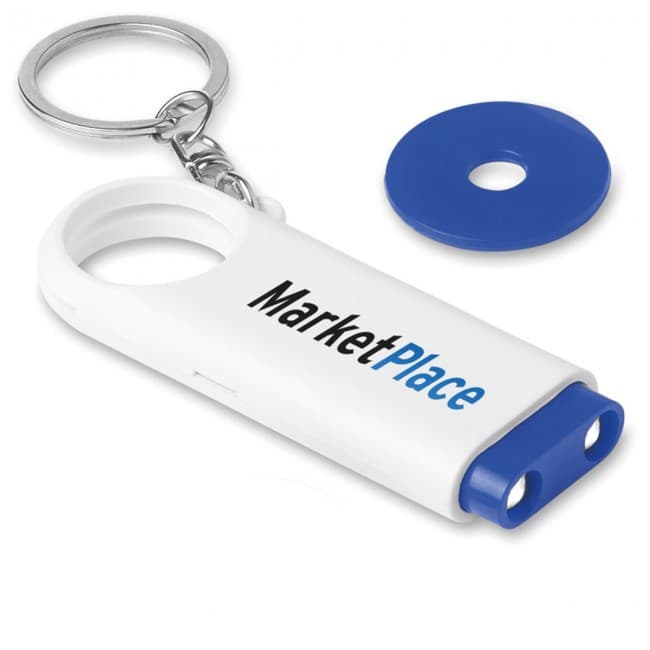 Custom Printed Key ring torch with token - Image 4