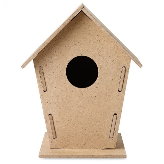 Custom Printed Wooden Bird House - Image 1