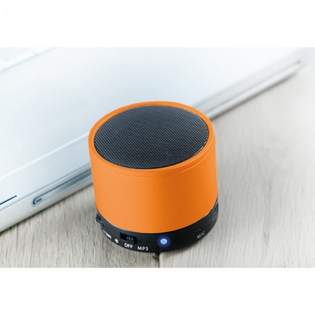 Custom Printed Round Wireless Speaker - Image 10