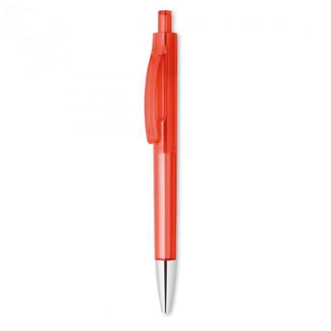 Custom Printed Transparent push button pen - Image 7