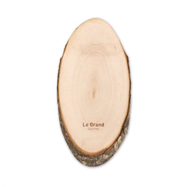 Custom Printed Oval board with bark - Image 6