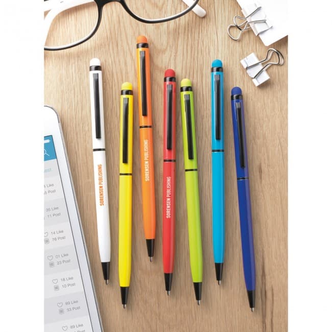 Custom Printed Twist stylus pen - Image 8