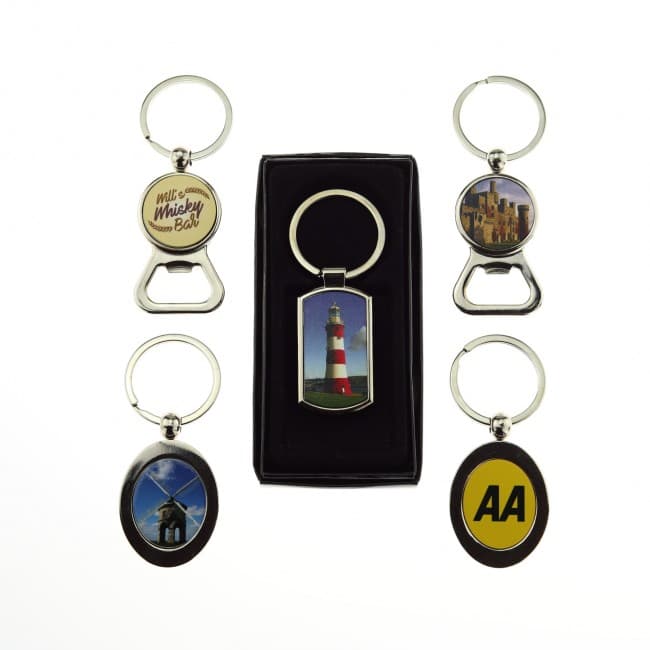 Custom Printed Metal Keyrings - Image 2