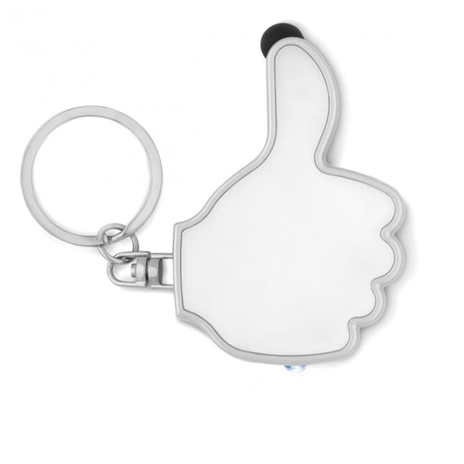 Custom Printed Thumbs Up Led Light Keyring - Image 7